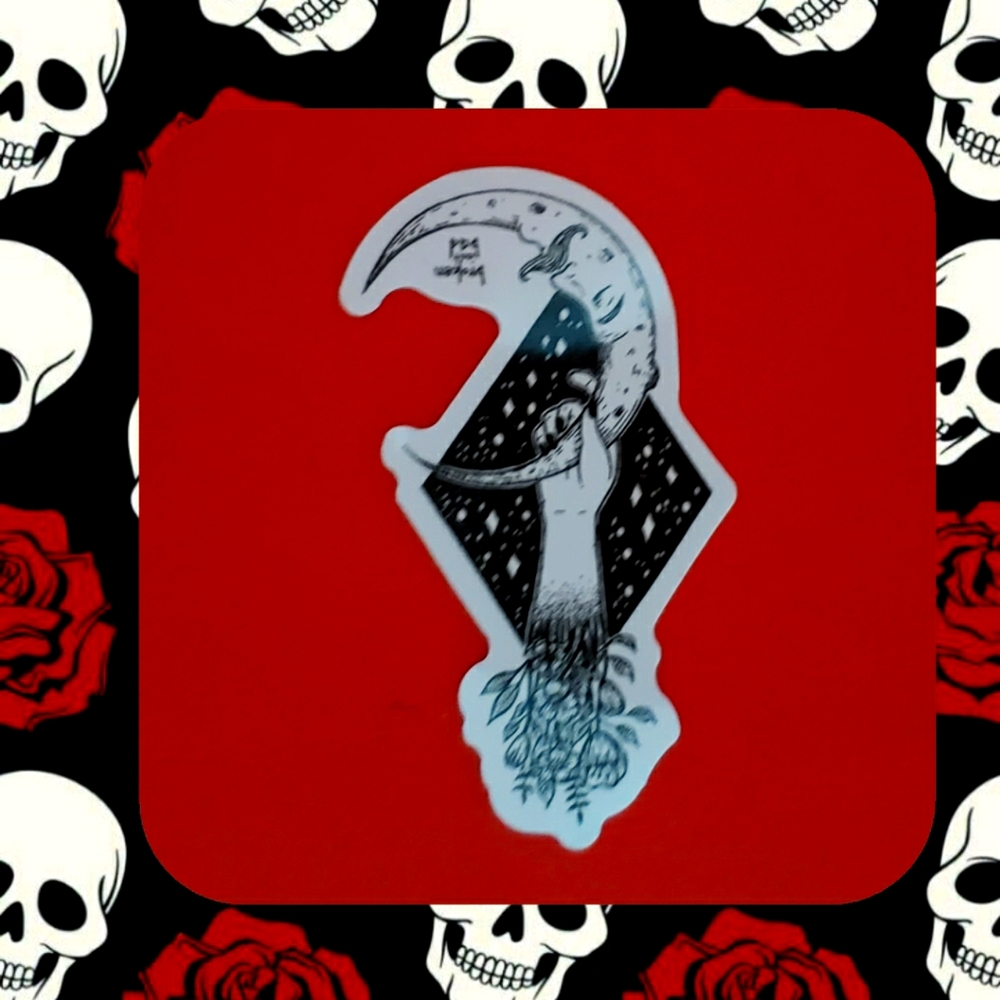 6/$10 Gothic Halloween stickers